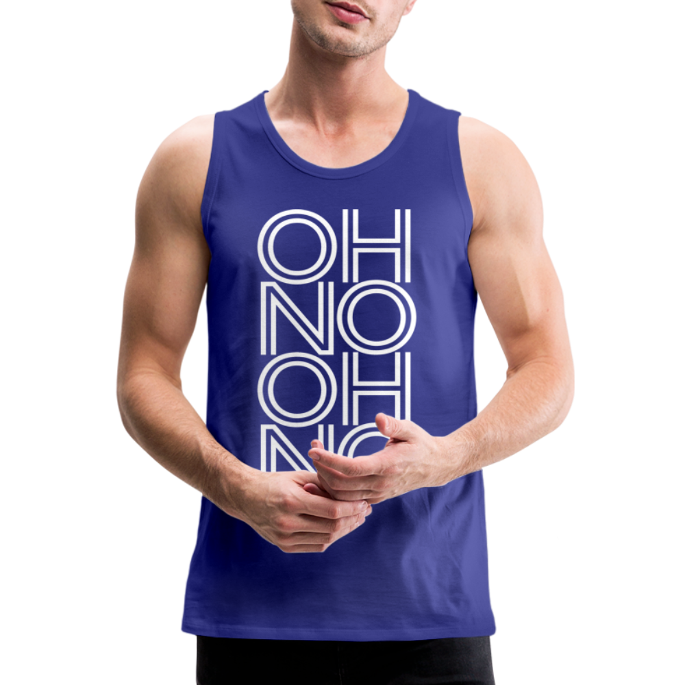 OH NO - Männer Tank Top - Königsblau