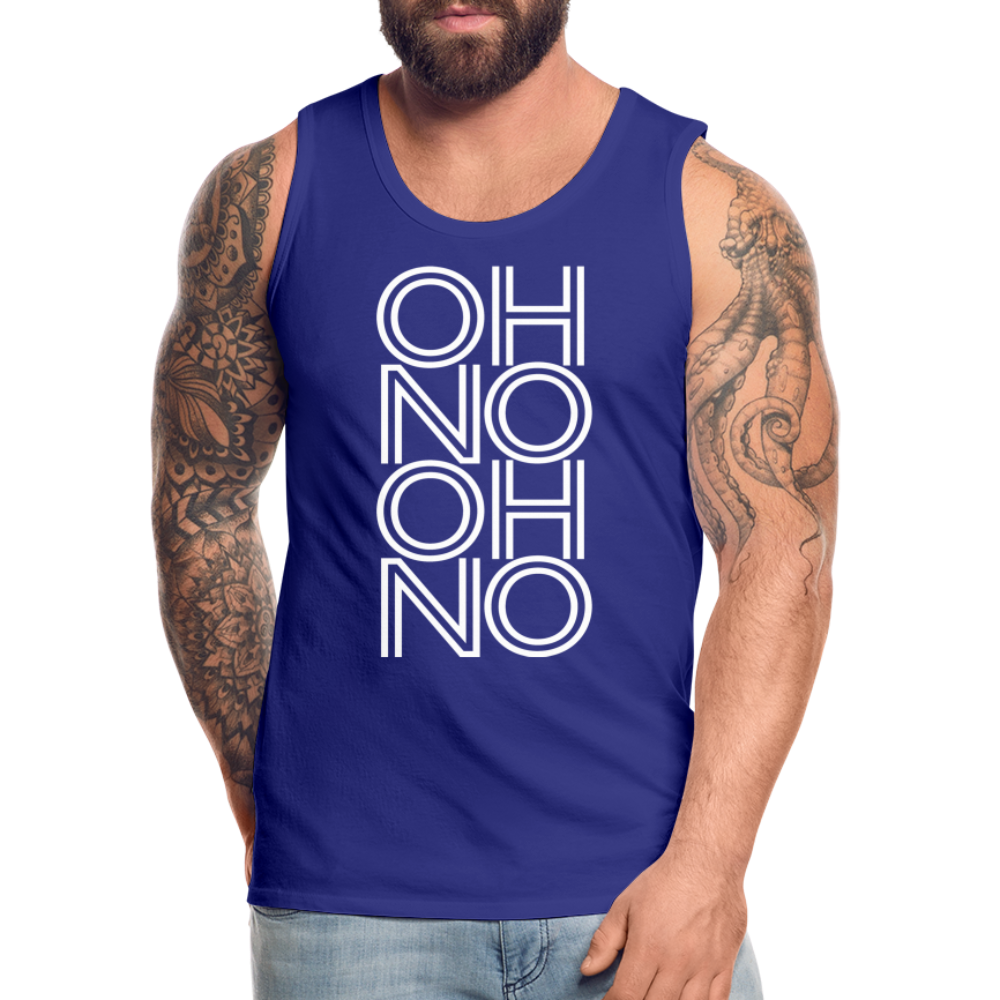 OH NO - Männer Tank Top - Königsblau