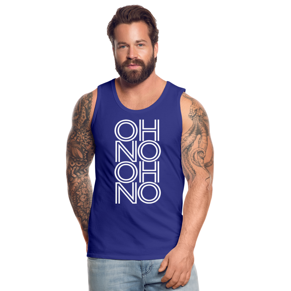 OH NO - Männer Tank Top - Königsblau