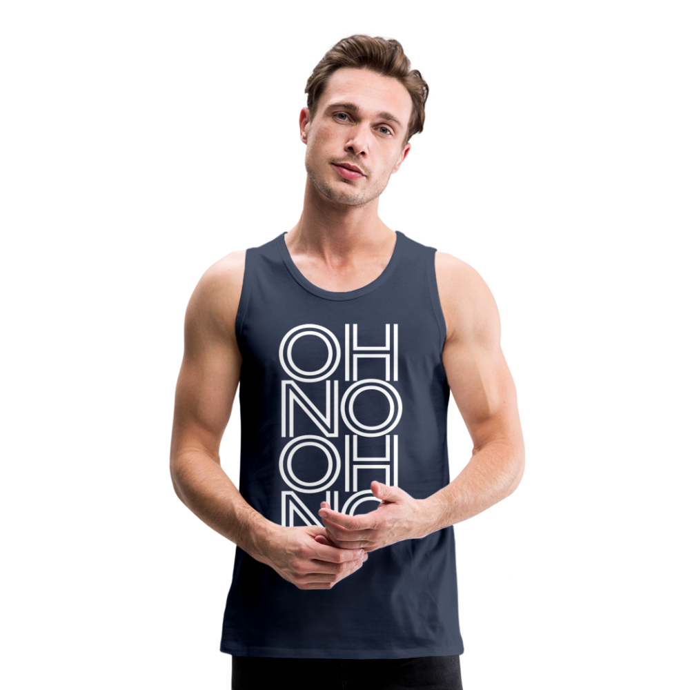 OH NO - Männer Tank Top - Navy