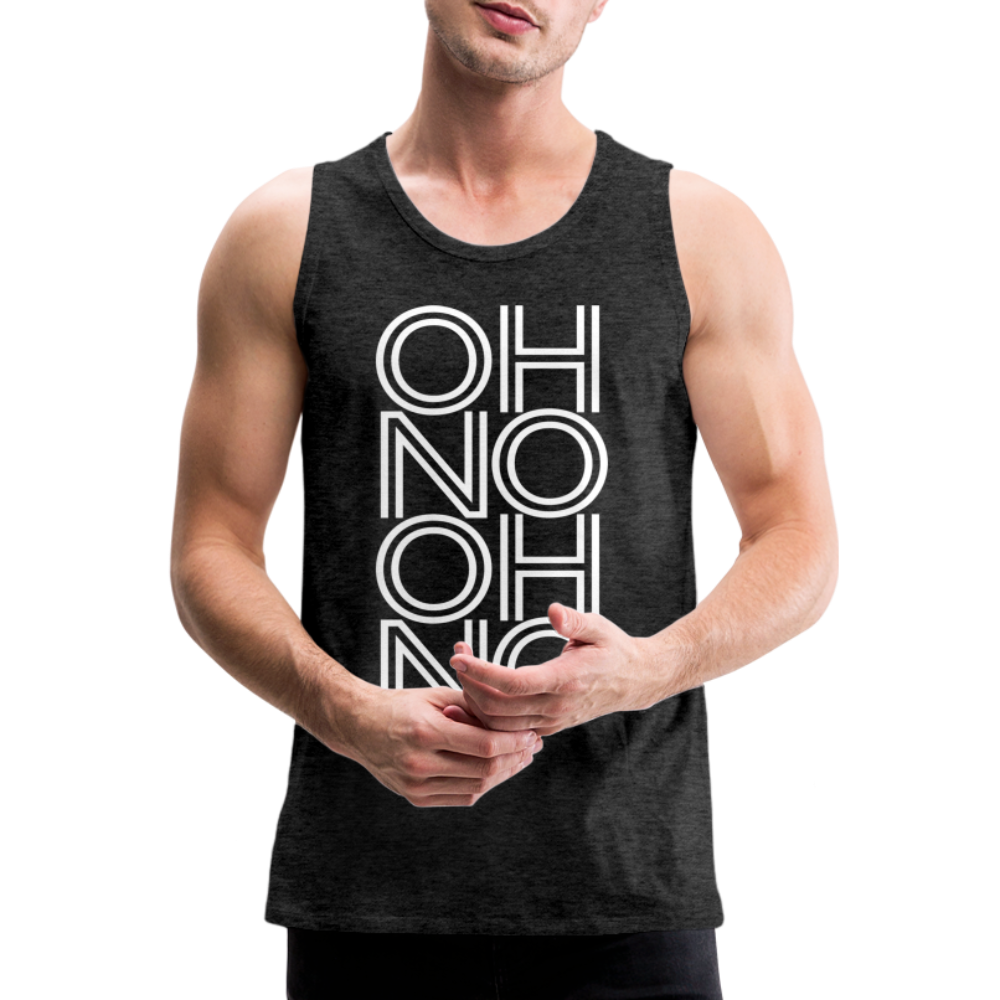 OH NO - Männer Tank Top - Anthrazit
