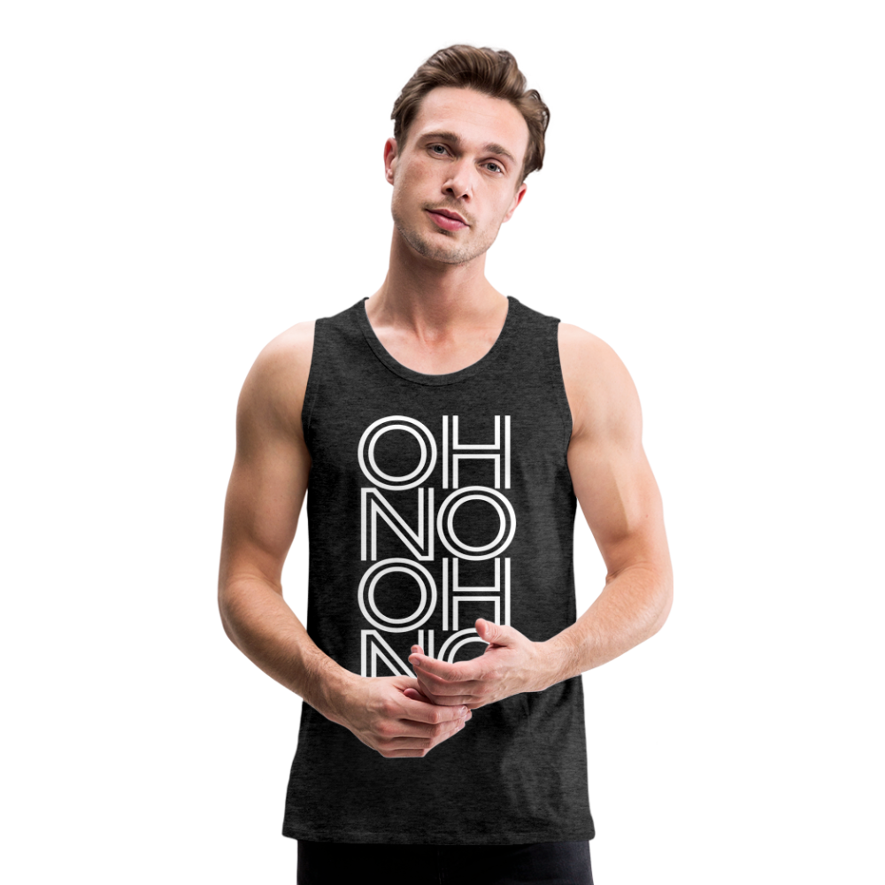 OH NO - Männer Tank Top - Anthrazit
