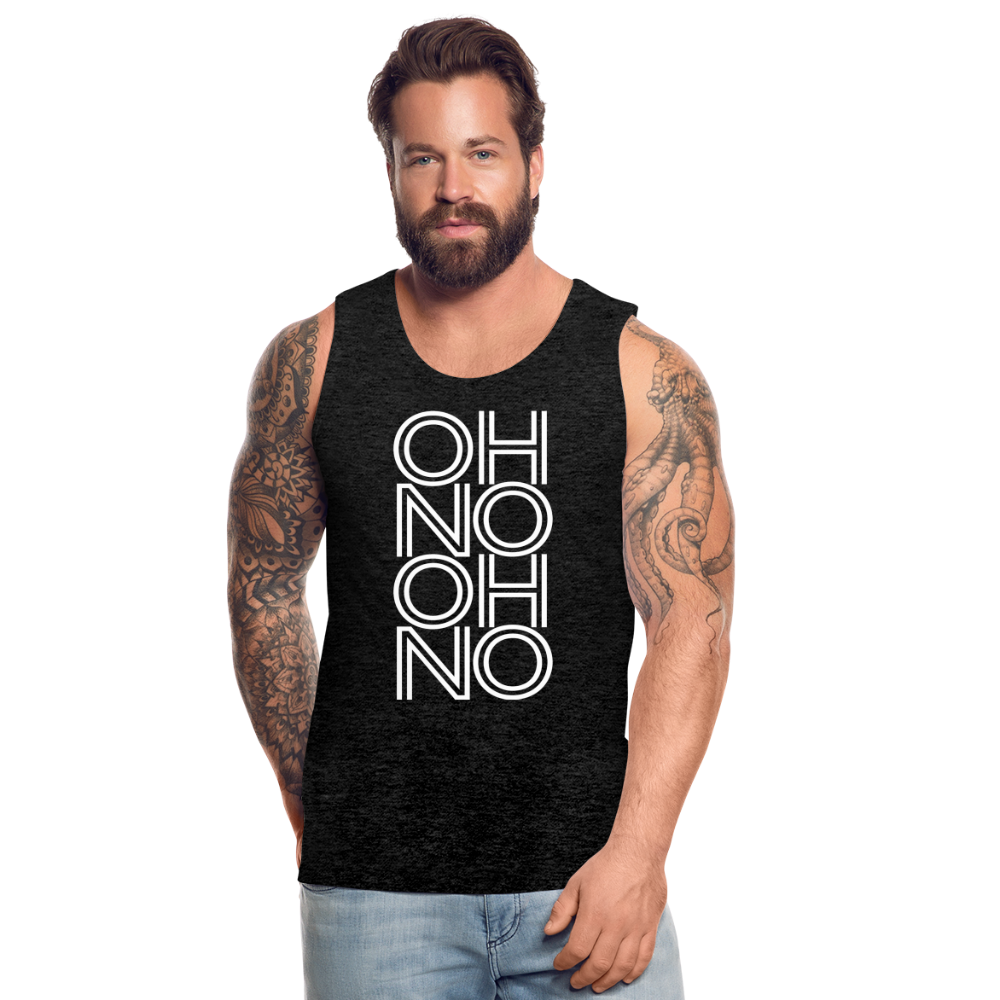 OH NO - Männer Tank Top - Anthrazit
