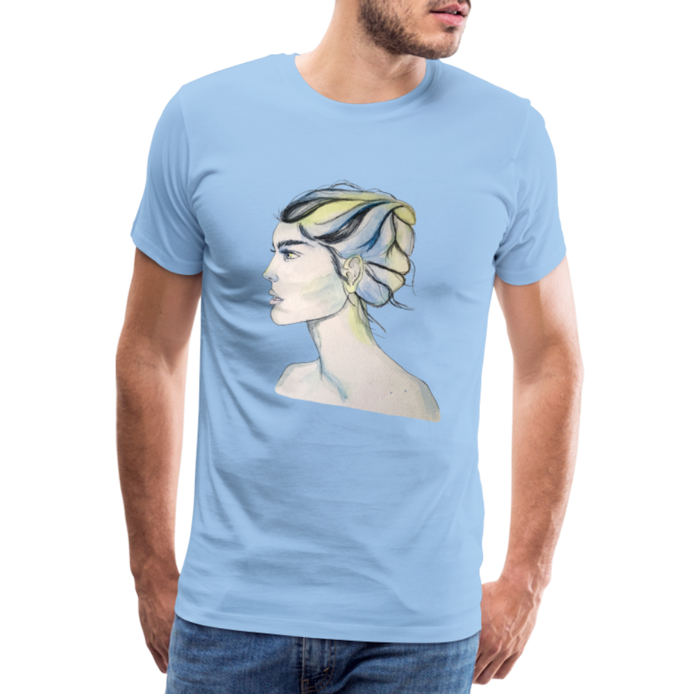 Portrait - Männer T-Shirt - Sky