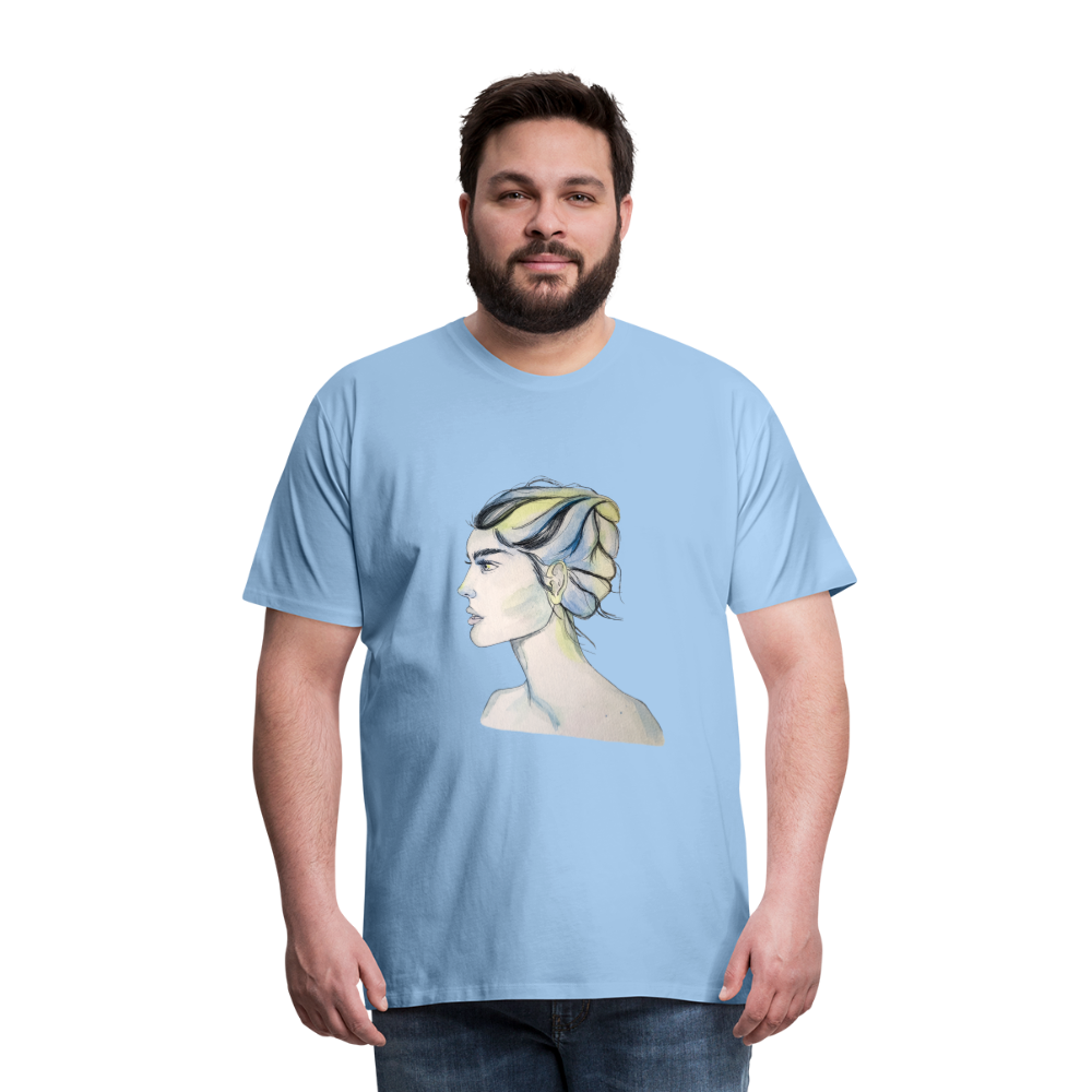Portrait - Männer T-Shirt - Sky