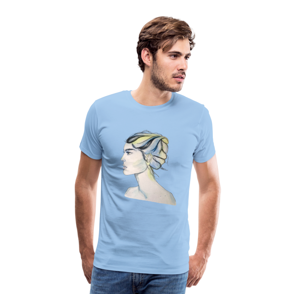 Portrait - Männer T-Shirt - Sky