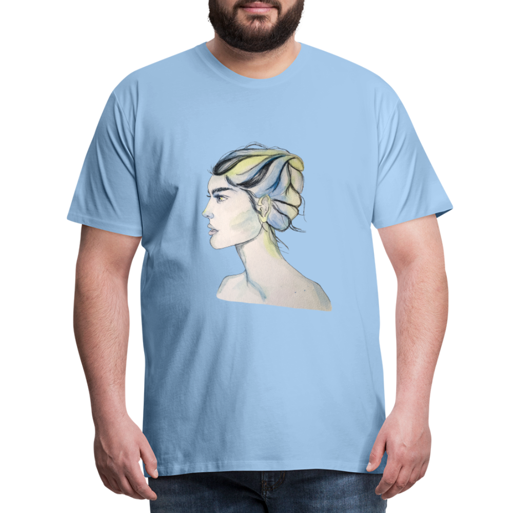 Portrait - Männer T-Shirt - Sky