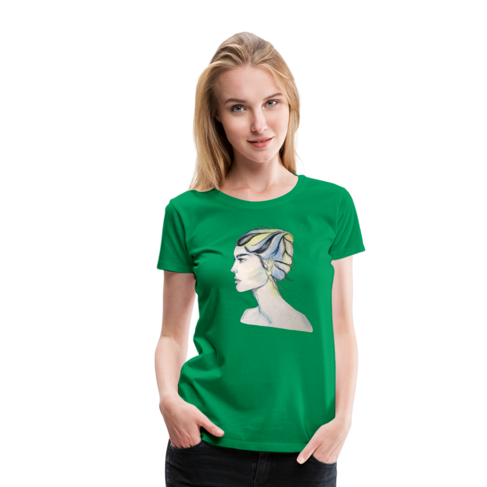 Portrait - Frauen T-Shirt - Kelly Green