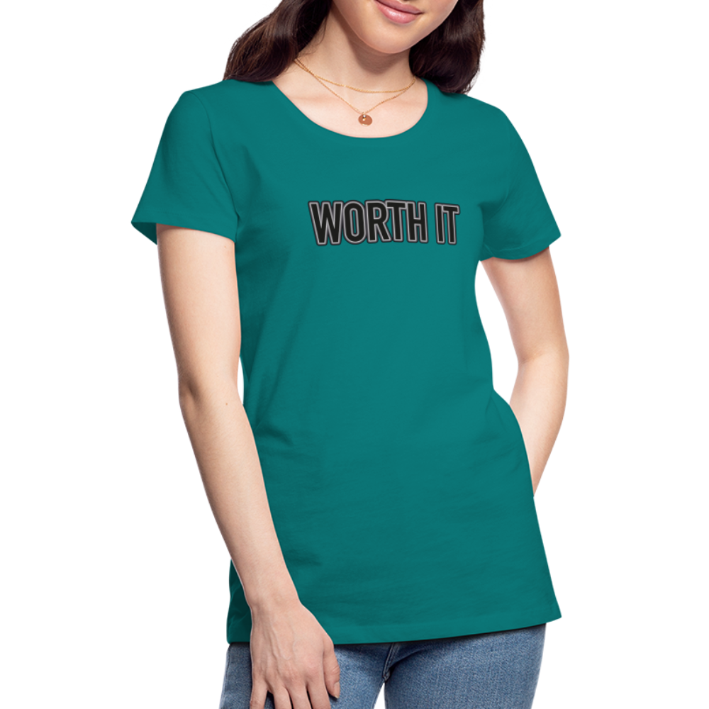 Worth it - Frauen T-Shirt - Divablau