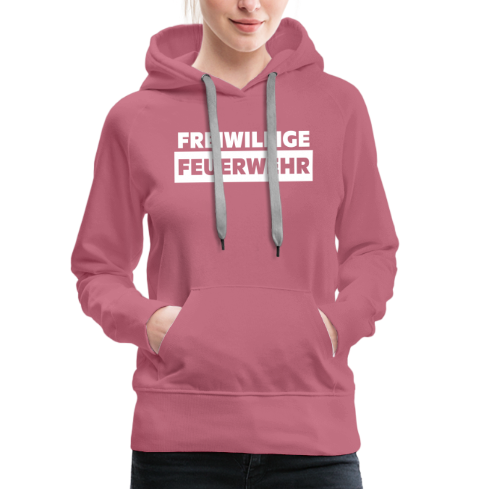 Freiwillige Feuerwehr - Frauen Hoodie - Malve