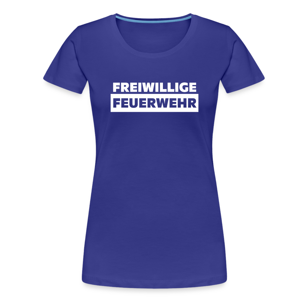 Freiwillige Feuerwehr - Frauen T-Shirt - Königsblau