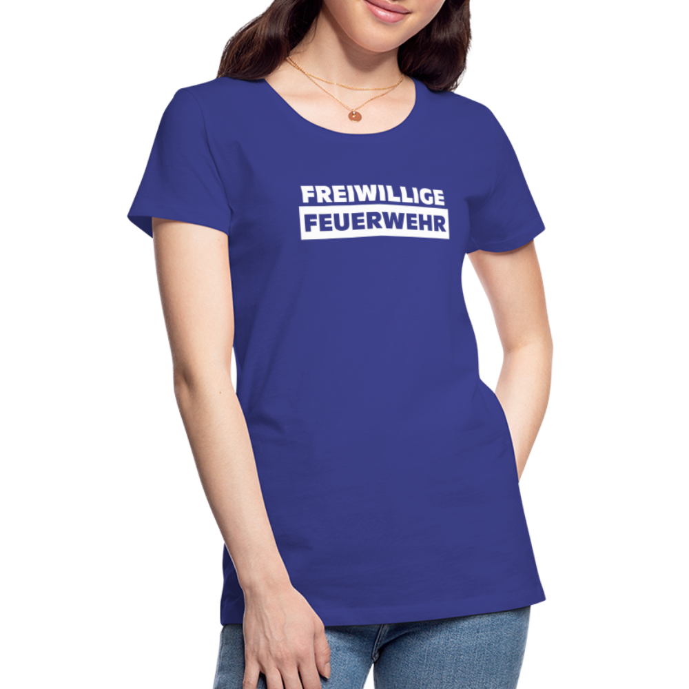 Freiwillige Feuerwehr - Frauen T-Shirt - Königsblau