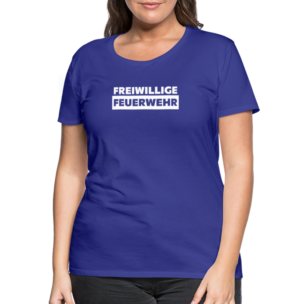 Freiwillige Feuerwehr - Frauen T-Shirt - Königsblau