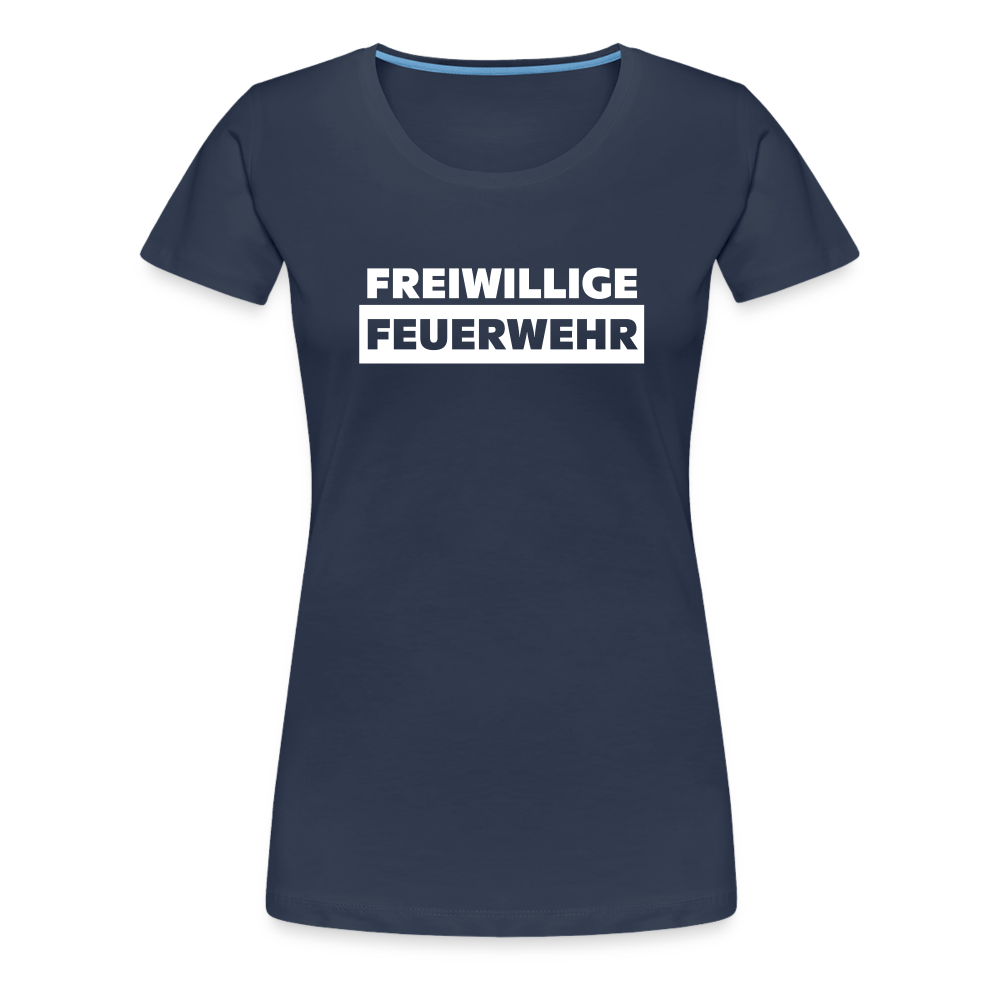 Freiwillige Feuerwehr - Frauen T-Shirt - Navy