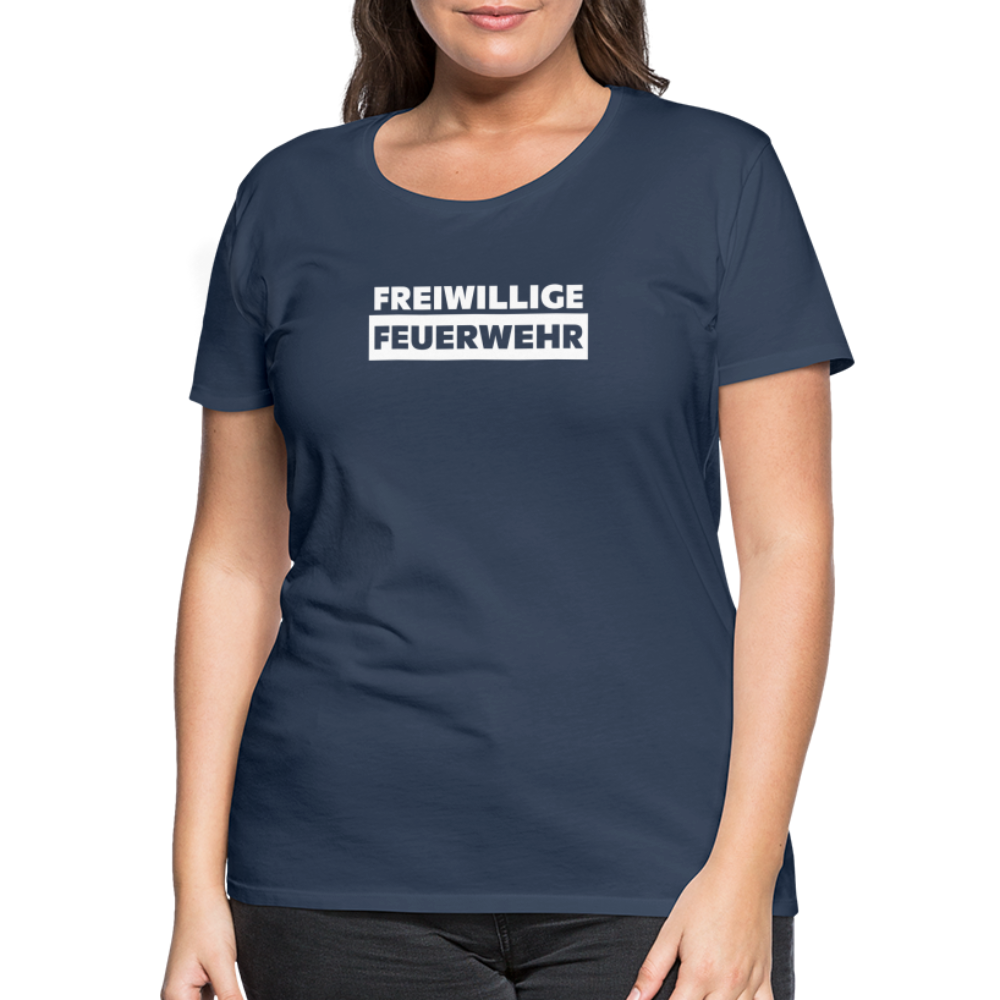 Freiwillige Feuerwehr - Frauen T-Shirt - Navy