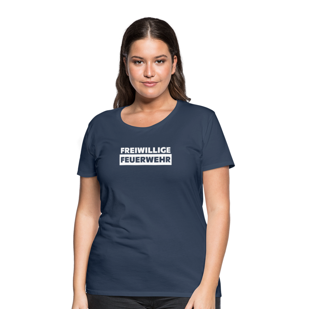 Freiwillige Feuerwehr - Frauen T-Shirt - Navy