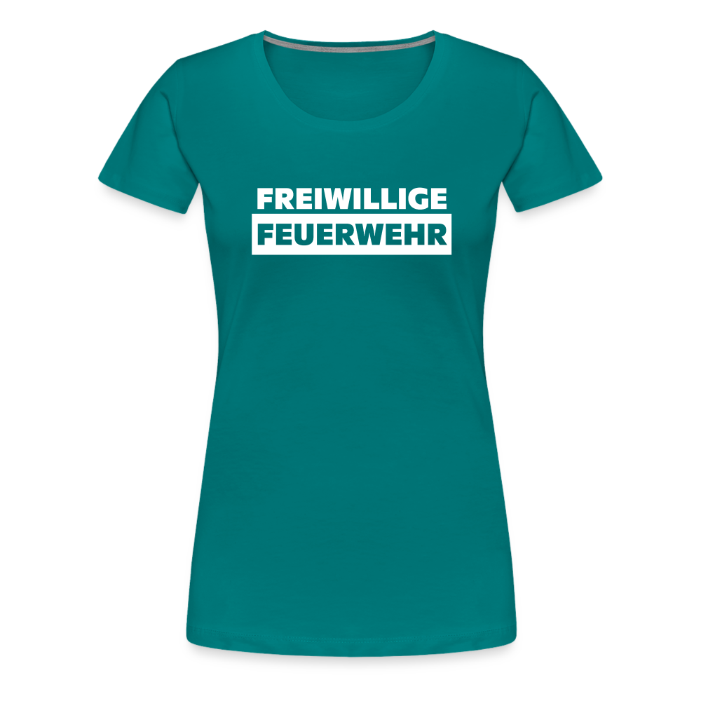 Freiwillige Feuerwehr - Frauen T-Shirt - Divablau
