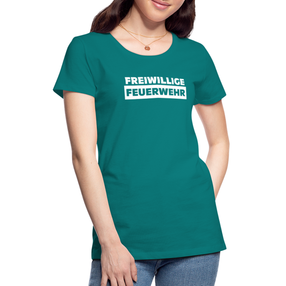 Freiwillige Feuerwehr - Frauen T-Shirt - Divablau