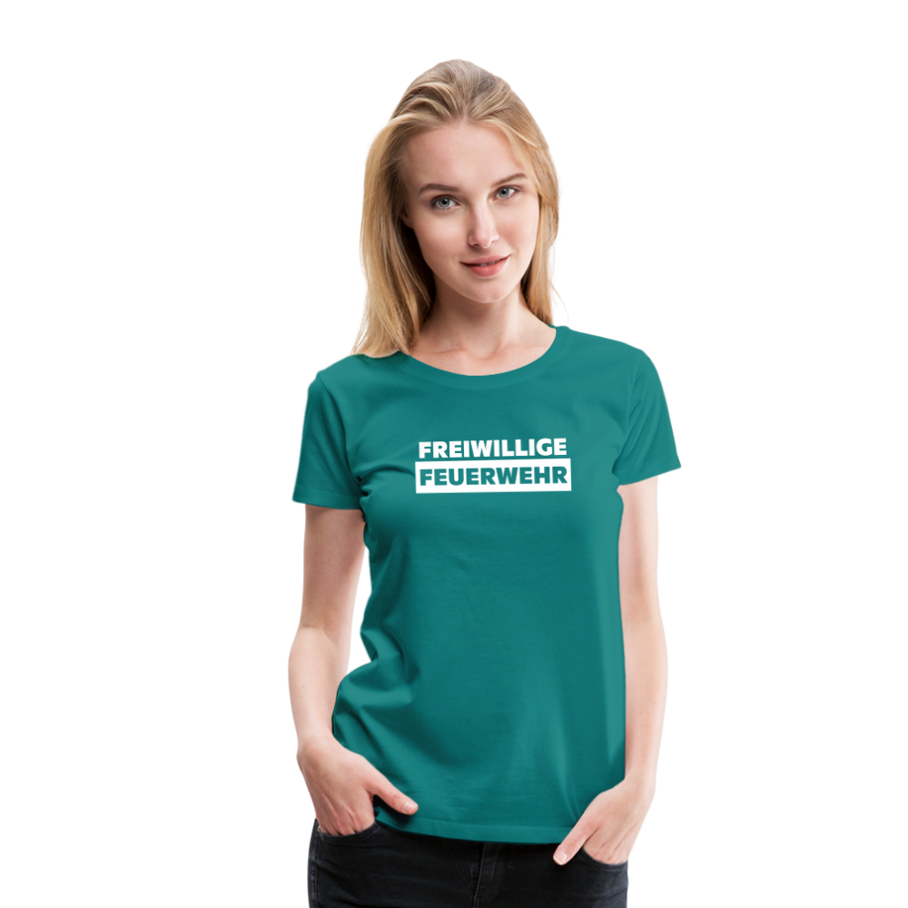 Freiwillige Feuerwehr - Frauen T-Shirt - Divablau
