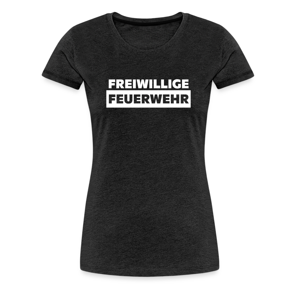 Freiwillige Feuerwehr - Frauen T-Shirt - Anthrazit