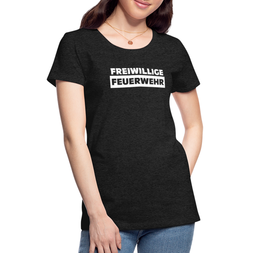 Freiwillige Feuerwehr - Frauen T-Shirt - Anthrazit