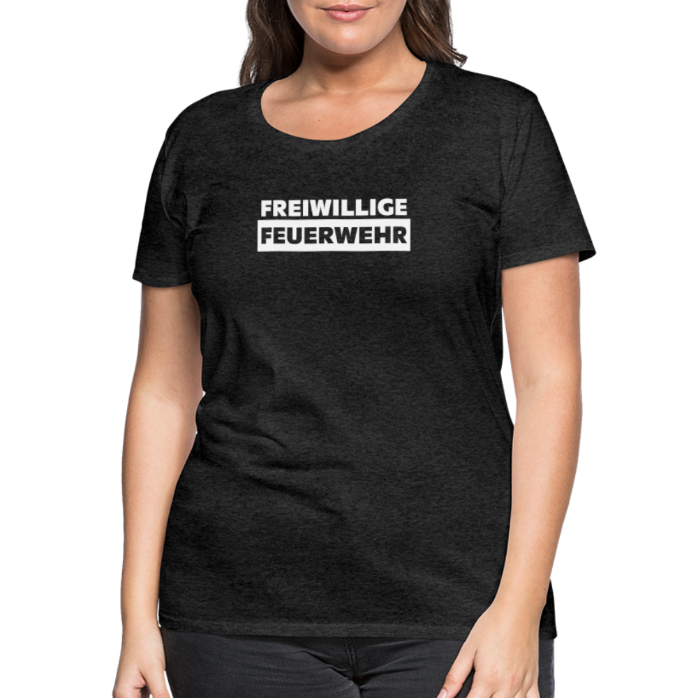 Freiwillige Feuerwehr - Frauen T-Shirt - Anthrazit