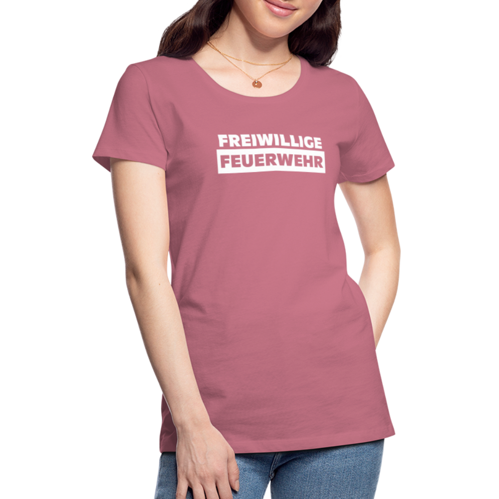 Freiwillige Feuerwehr - Frauen T-Shirt - Malve