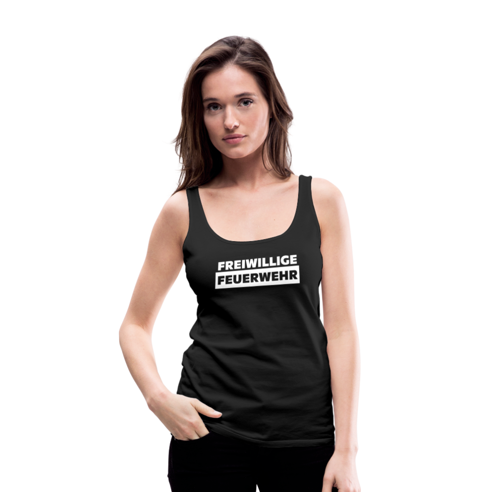Freiwillige Feuerwehr - Frauen Tank Top - Schwarz
