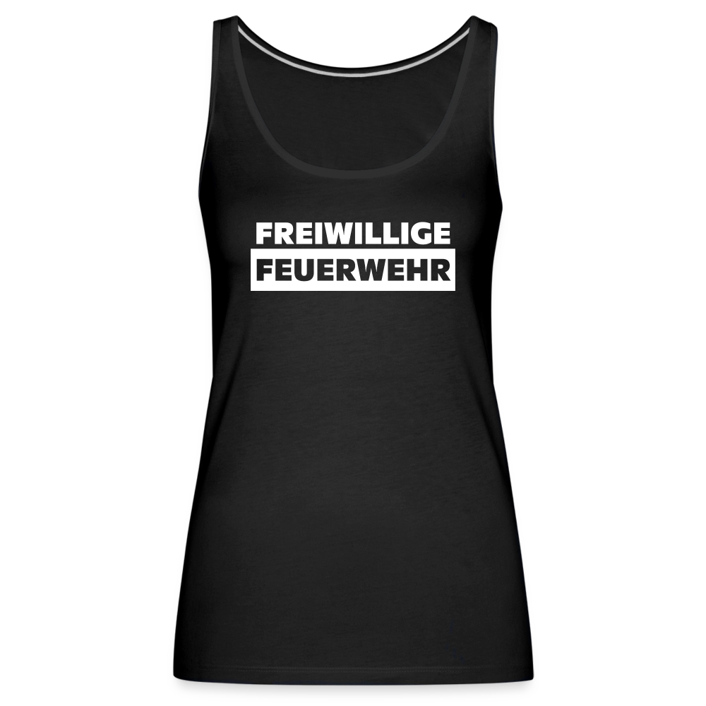 Freiwillige Feuerwehr - Frauen Tank Top - Schwarz