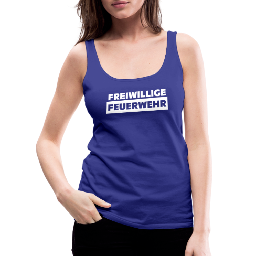 Freiwillige Feuerwehr - Frauen Tank Top - Königsblau