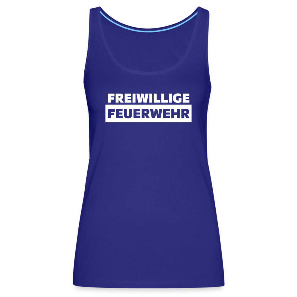 Freiwillige Feuerwehr - Frauen Tank Top - Königsblau