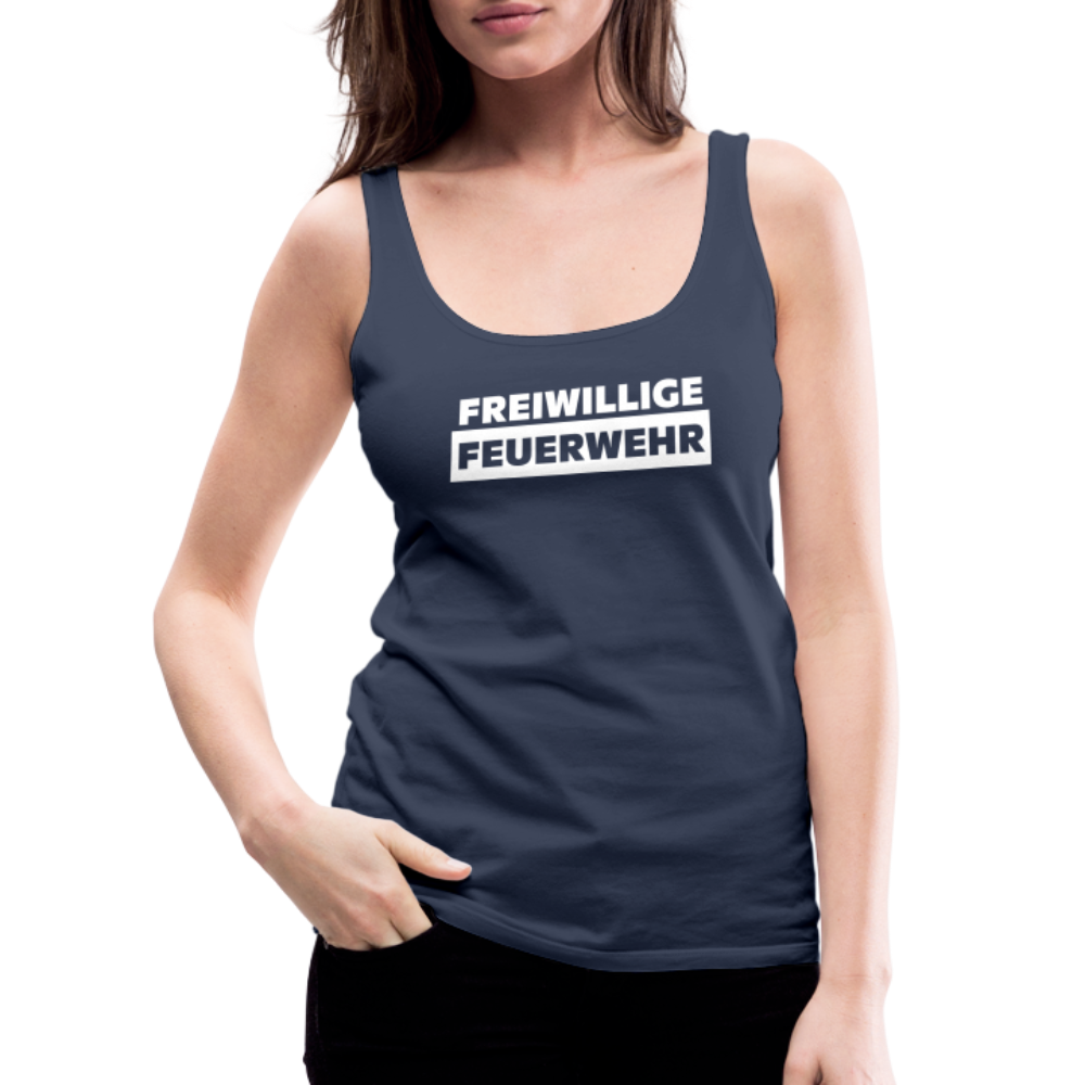 Freiwillige Feuerwehr - Frauen Tank Top - Navy