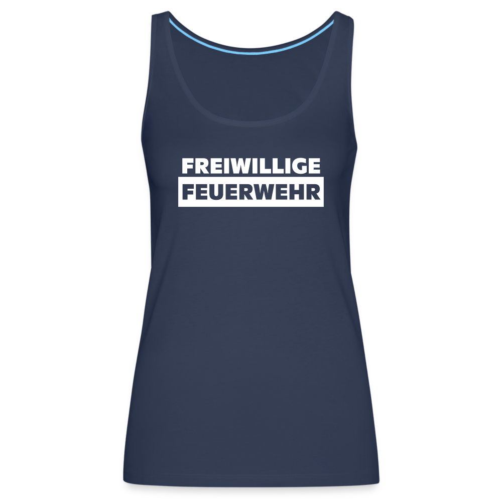 Freiwillige Feuerwehr - Frauen Tank Top - Navy
