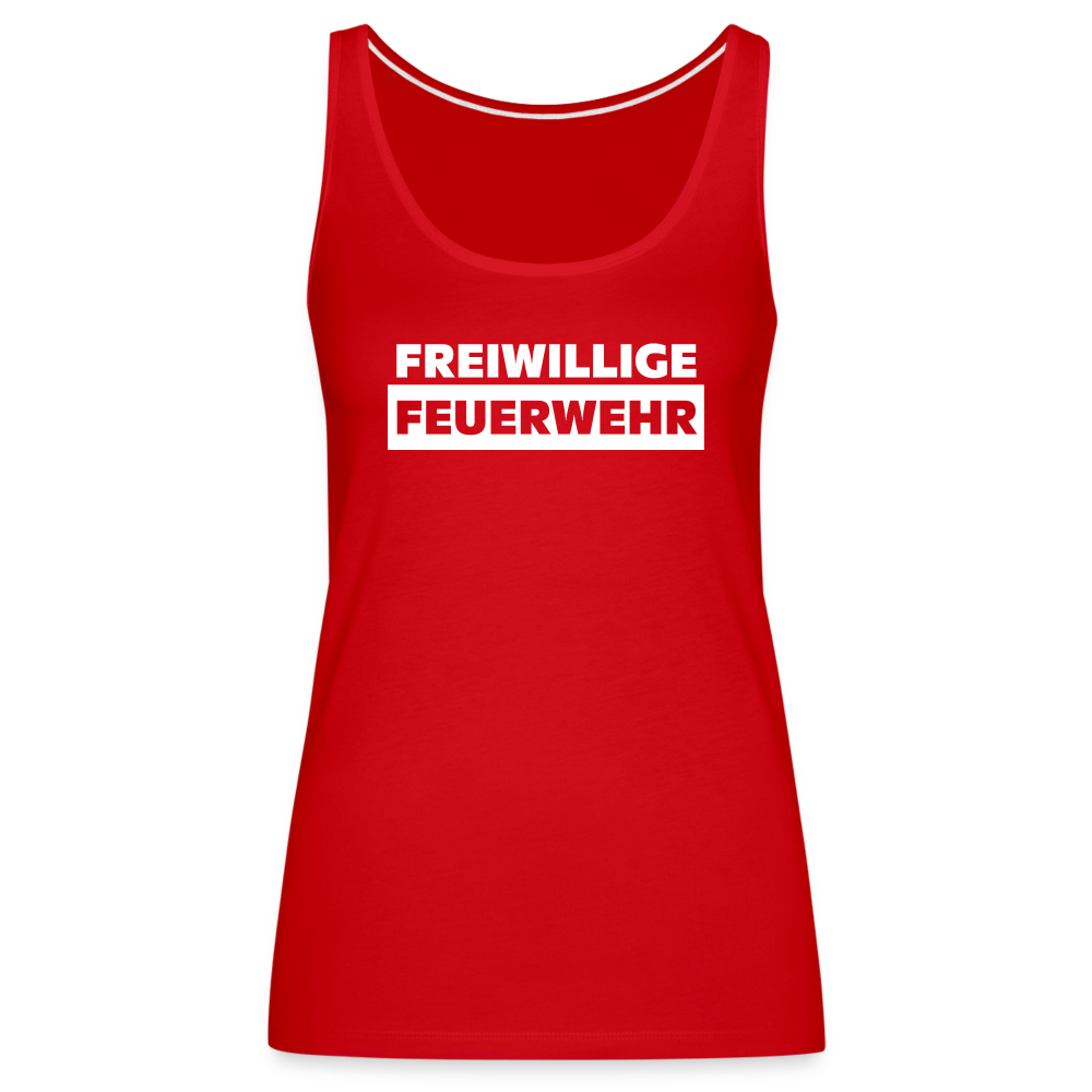 Freiwillige Feuerwehr - Frauen Tank Top - Rot