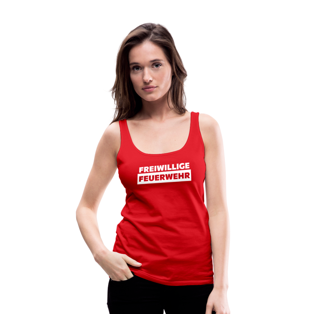 Freiwillige Feuerwehr - Frauen Tank Top - Rot