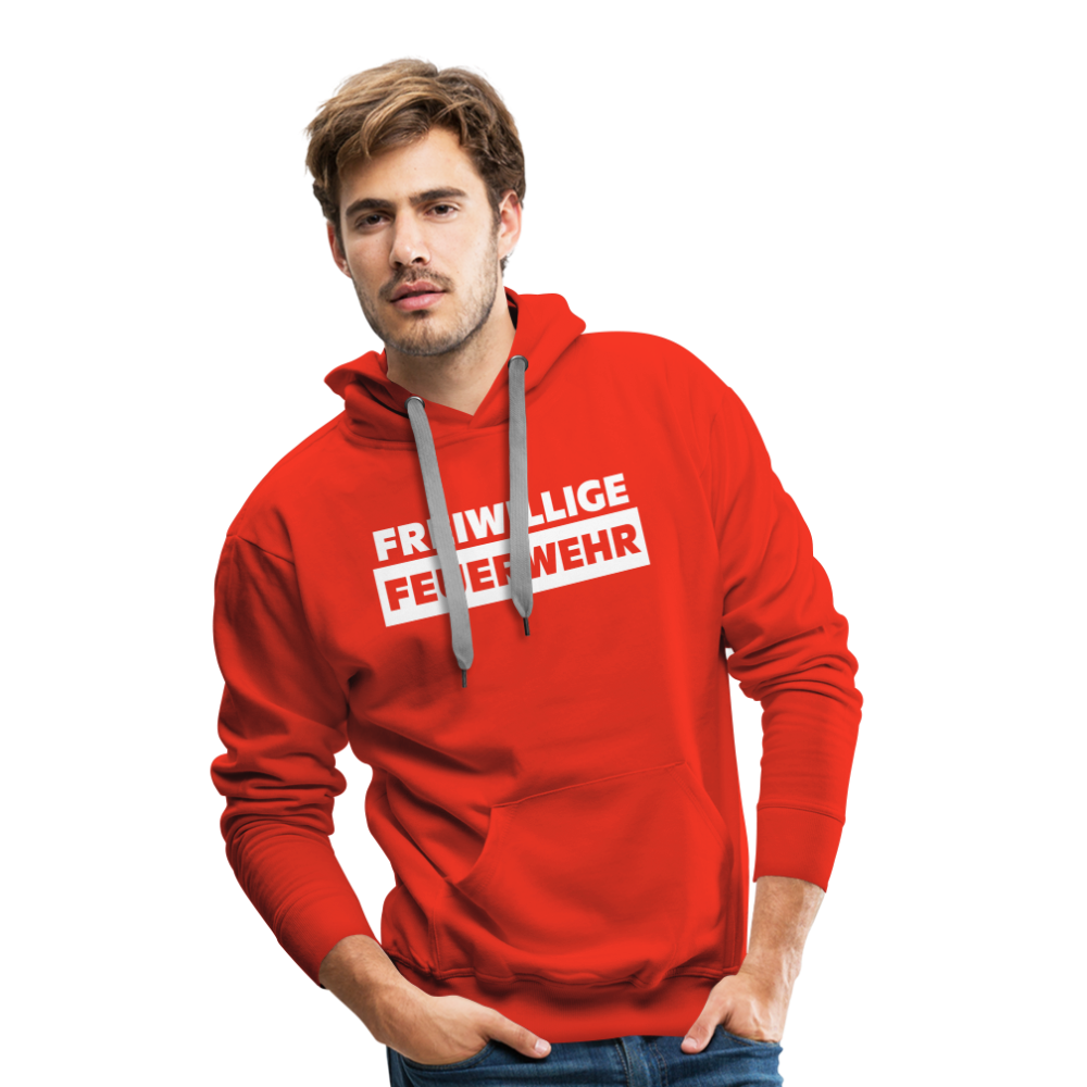 Freiwillige Feuerwehr - Männer Hoodie - Rot