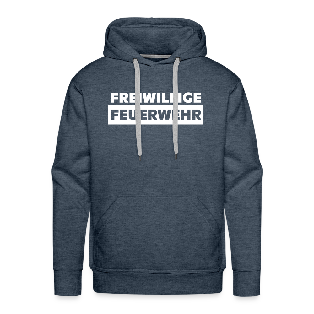 Freiwillige Feuerwehr - Männer Hoodie - Jeansblau