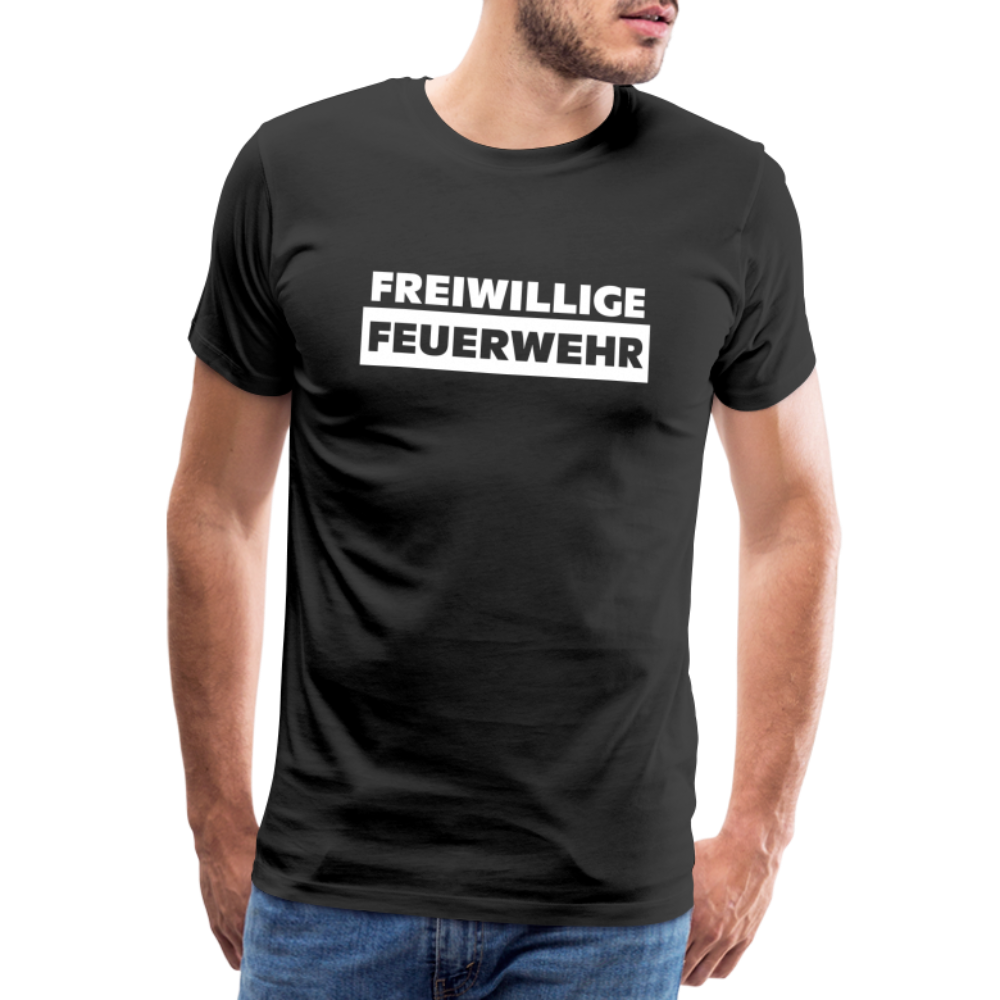 Freiwillige Feuerwehr - Männer T-Shirt - Schwarz