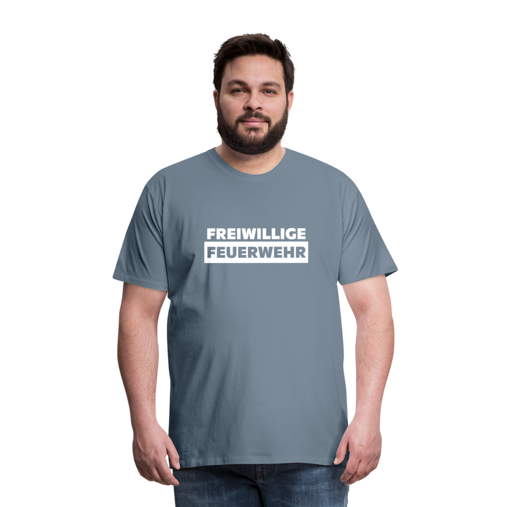 Freiwillige Feuerwehr - Männer T-Shirt - Blaugrau