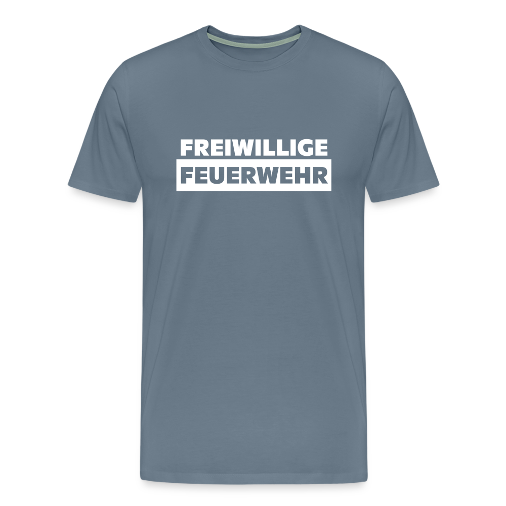 Freiwillige Feuerwehr - Männer T-Shirt - Blaugrau