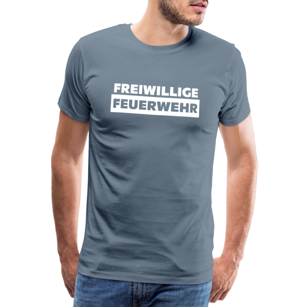 Freiwillige Feuerwehr - Männer T-Shirt - Blaugrau