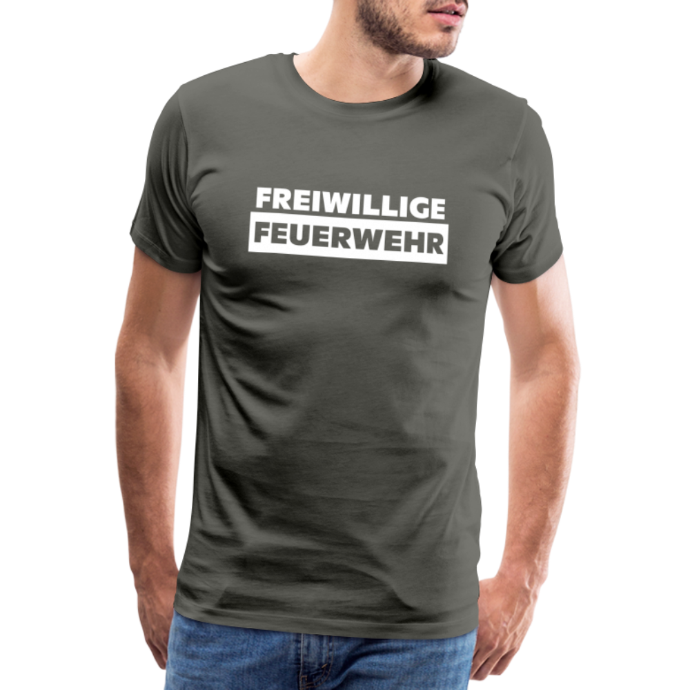 Freiwillige Feuerwehr - Männer T-Shirt - Asphalt