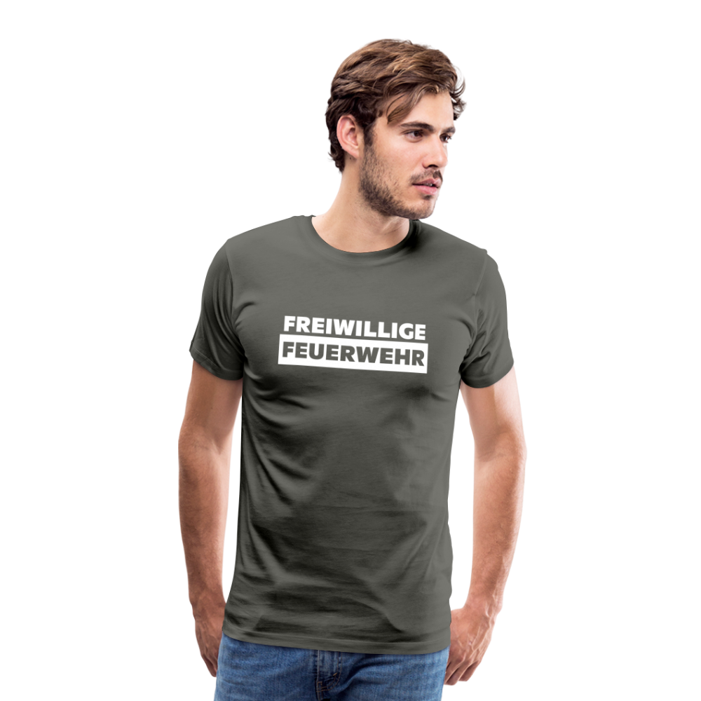 Freiwillige Feuerwehr - Männer T-Shirt - Asphalt
