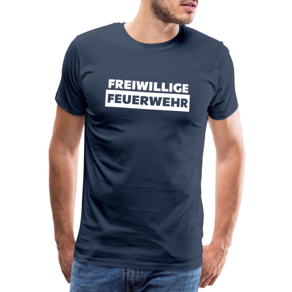 Freiwillige Feuerwehr - Männer T-Shirt - Navy