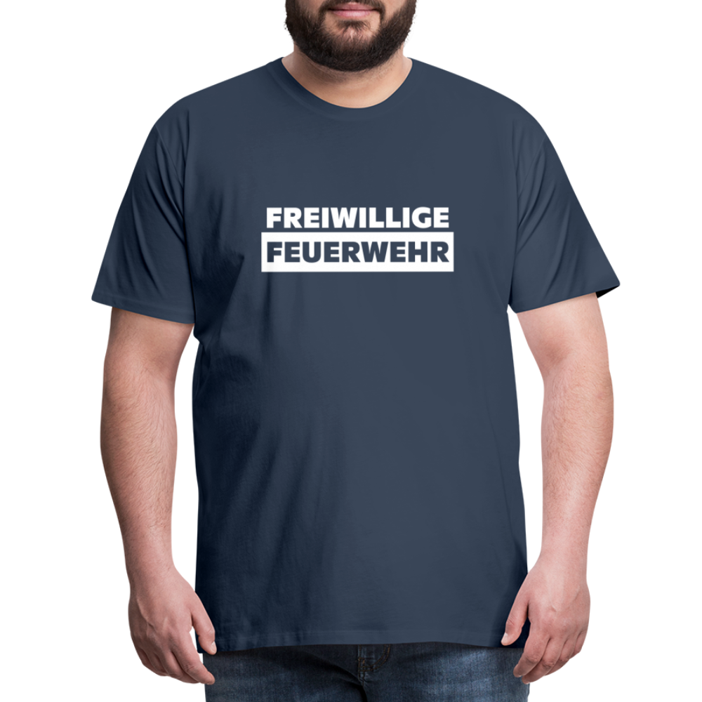 Freiwillige Feuerwehr - Männer T-Shirt - Navy