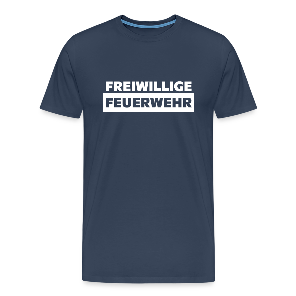 Freiwillige Feuerwehr - Männer T-Shirt - Navy