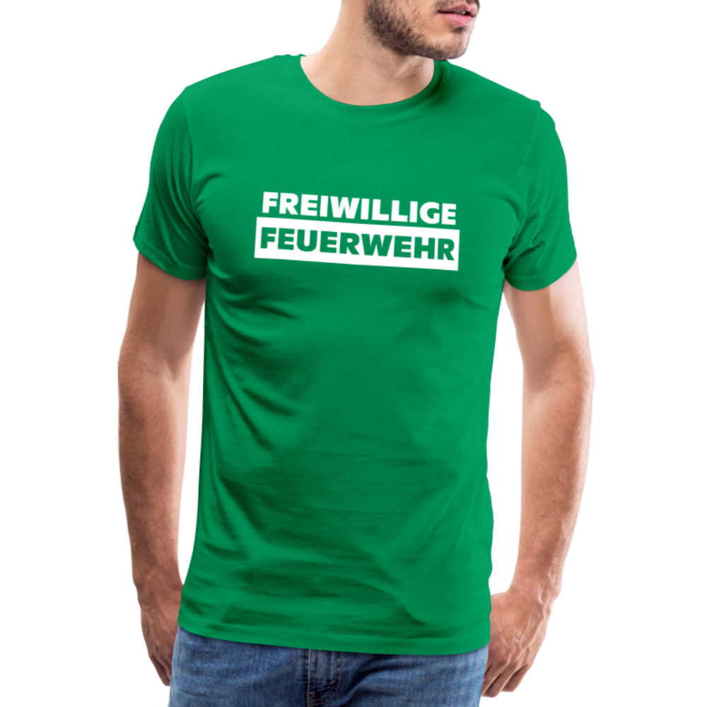 Freiwillige Feuerwehr - Männer T-Shirt - Kelly Green