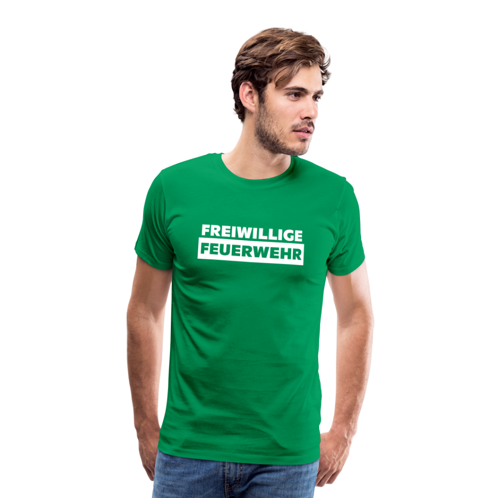 Freiwillige Feuerwehr - Männer T-Shirt - Kelly Green