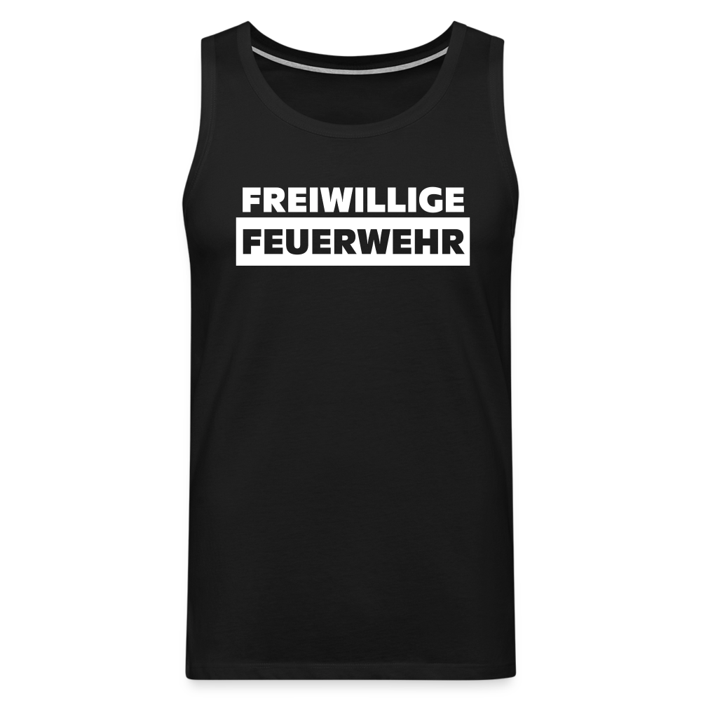 Freiwillige Feuerwehr - Männer Tank Top - Schwarz