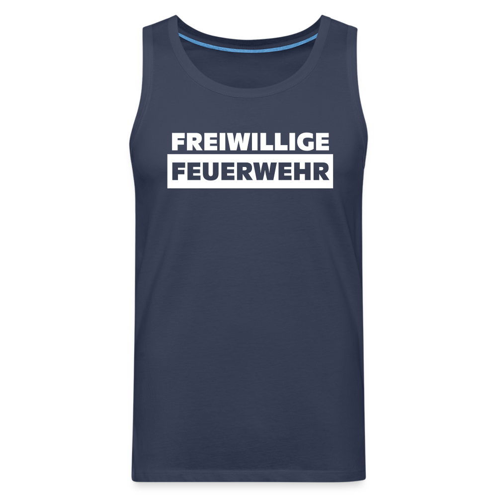 Freiwillige Feuerwehr - Männer Tank Top - Navy